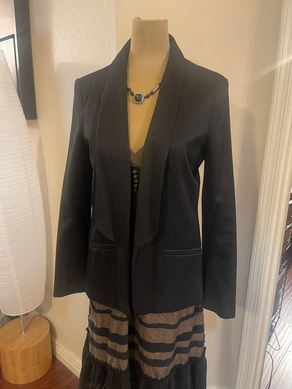 Charles Gray London black womens Blazer jacket sz S